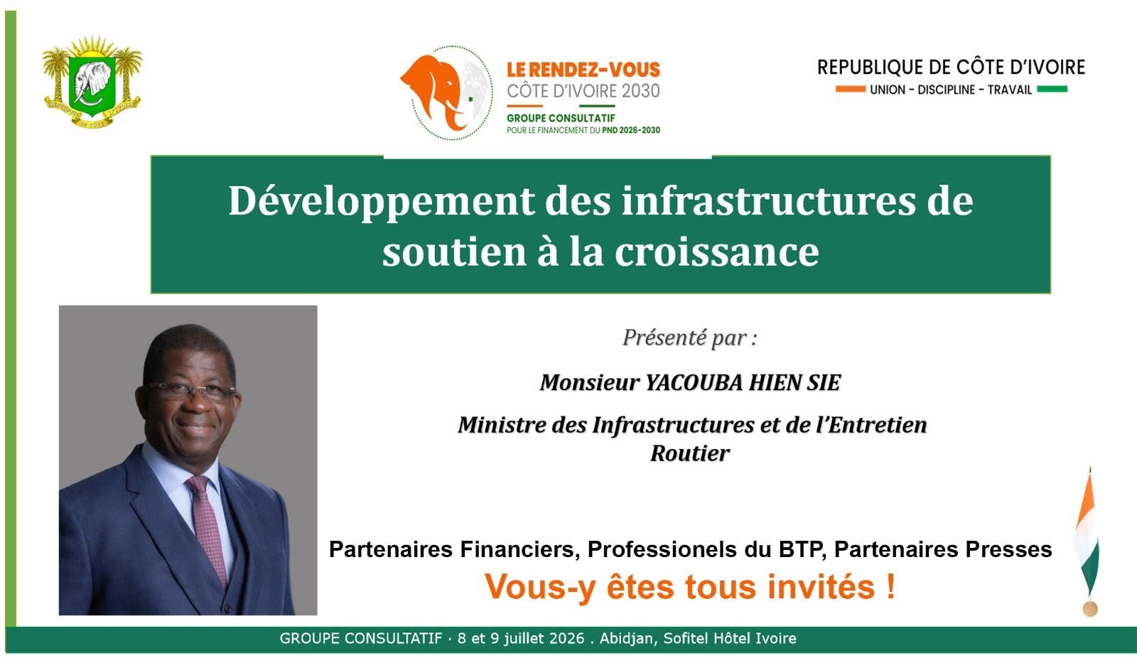 DEVELOPPEMENT DES INFRASTRUCTURES DE SOUTIEN A LA CROISSANCE